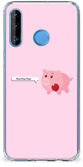 B2Ctelecom Huawei P30 Lite Stevige Bumper Hoesje Pig Mud