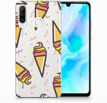 B2Ctelecom Huawei P30 Lite TPU Hoesje Design Icecream