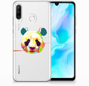 B2Ctelecom Huawei P30 Lite TPU Hoesje Design Panda Color