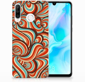 B2Ctelecom Huawei P30 Lite TPU Hoesje Design Retro