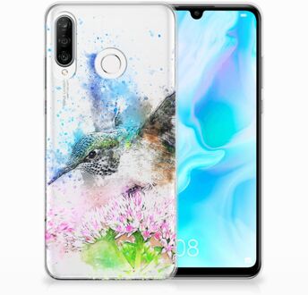 B2Ctelecom Huawei P30 Lite TPU Hoesje Design Vogel