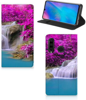 B2Ctelecom Huawei P30 Lite Uniek Standcase Hoesje Waterval