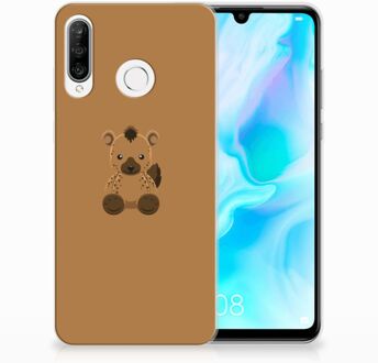 B2Ctelecom Huawei P30 Lite Uniek TPU Hoesje Baby Hyena