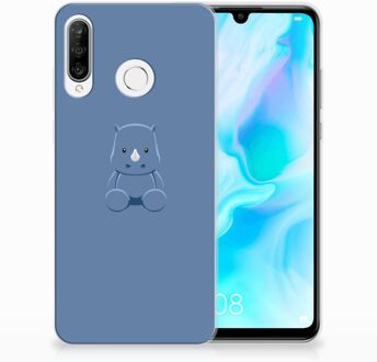 B2Ctelecom Huawei P30 Lite Uniek TPU Hoesje Baby Rhino