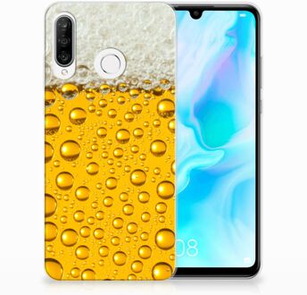 B2Ctelecom Huawei P30 Lite Uniek TPU Hoesje Bier