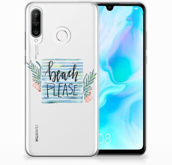 B2Ctelecom Huawei P30 Lite Uniek TPU Hoesje Boho Beach