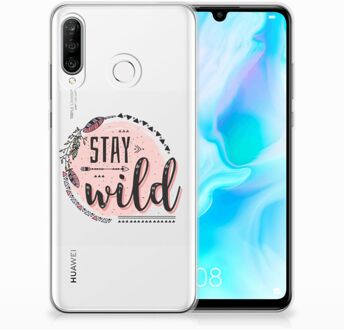 B2Ctelecom Huawei P30 Lite Uniek TPU Hoesje Boho Stay Wild