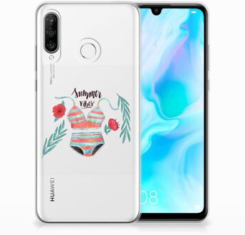 B2Ctelecom Huawei P30 Lite Uniek TPU Hoesje Boho Summer