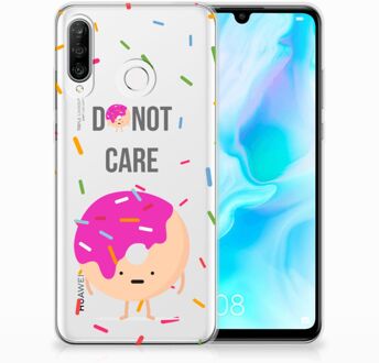 B2Ctelecom Huawei P30 Lite Uniek TPU Hoesje Donut