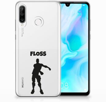 B2Ctelecom Huawei P30 Lite Uniek TPU Hoesje Floss