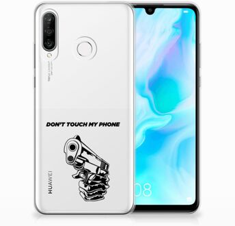 B2Ctelecom Huawei P30 Lite Uniek TPU Hoesje Gun DTMP