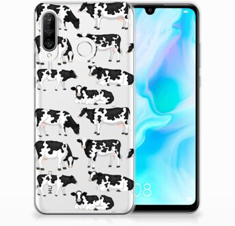 B2Ctelecom Huawei P30 Lite Uniek TPU Hoesje Koetjes