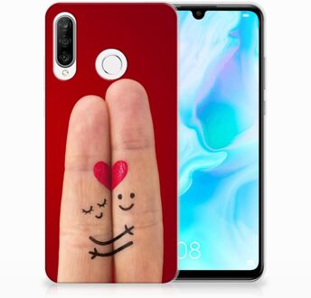 B2Ctelecom Huawei P30 Lite Uniek TPU Hoesje Liefde