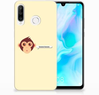 B2Ctelecom Huawei P30 Lite Uniek TPU Hoesje Monkey