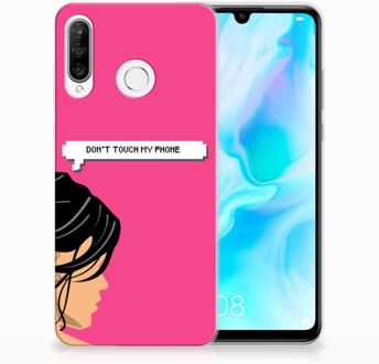 B2Ctelecom Huawei P30 Lite Uniek TPU Hoesje Woman DTMP