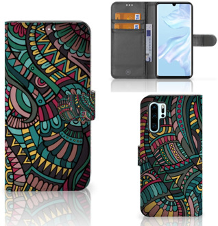 B2Ctelecom Huawei P30 Pro Boekhoesje Design Aztec