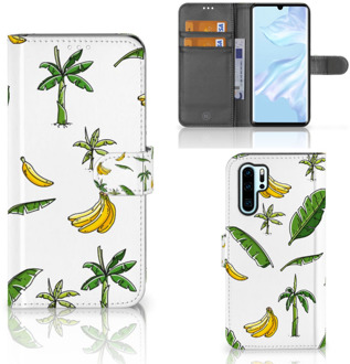 B2Ctelecom Huawei P30 Pro Boekhoesje Design Banana Tree