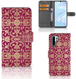 B2Ctelecom Huawei P30 Pro Boekhoesje Design Barok Pink