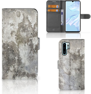 B2Ctelecom Huawei P30 Pro Boekhoesje Design Beton