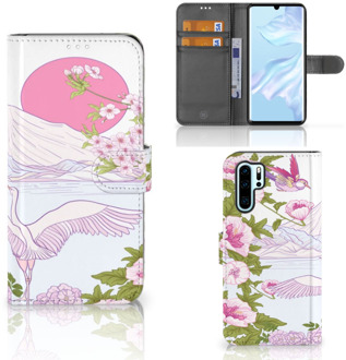 B2Ctelecom Huawei P30 Pro Boekhoesje Design Bird Standing