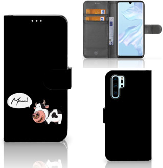 B2Ctelecom Huawei P30 Pro Boekhoesje Design Cow