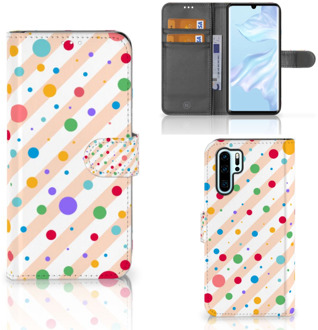 B2Ctelecom Huawei P30 Pro Boekhoesje Design Dots