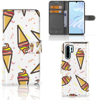 B2Ctelecom Huawei P30 Pro Boekhoesje Design Icecream