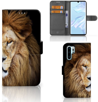 B2Ctelecom Huawei P30 Pro Boekhoesje Design Leeuw