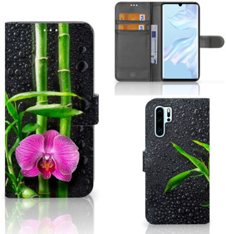 B2Ctelecom Huawei P30 Pro Boekhoesje Design Orchidee