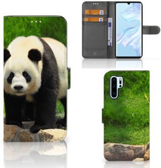 B2Ctelecom Huawei P30 Pro Boekhoesje Design Panda