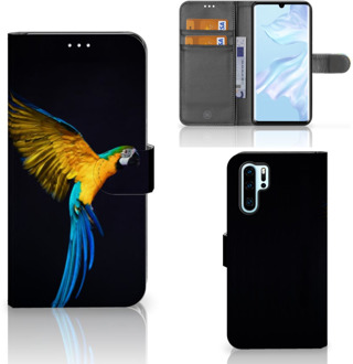 B2Ctelecom Huawei P30 Pro Boekhoesje Design Papegaai