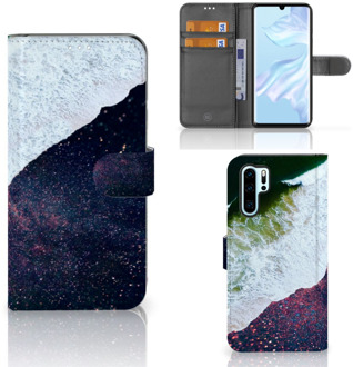 B2Ctelecom Huawei P30 Pro Boekhoesje Design Sea in Space