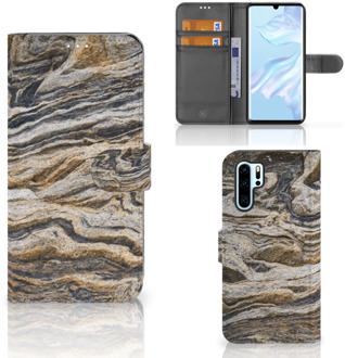 B2Ctelecom Huawei P30 Pro Boekhoesje Design Steen