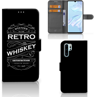 B2Ctelecom Huawei P30 Pro Boekhoesje Design Whiskey