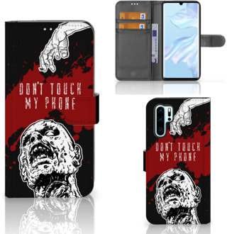 B2Ctelecom Huawei P30 Pro Boekhoesje Design Zombie Blood