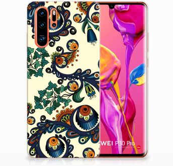 B2Ctelecom Huawei P30 Pro TPU Hoesje Design Barok Flower