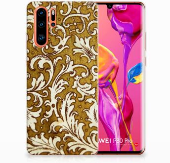 B2Ctelecom Huawei P30 Pro TPU Hoesje Design Barok Goud