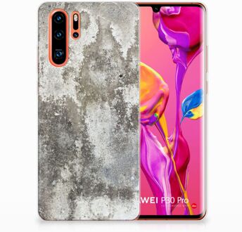 B2Ctelecom Huawei P30 Pro TPU Hoesje Design Beton