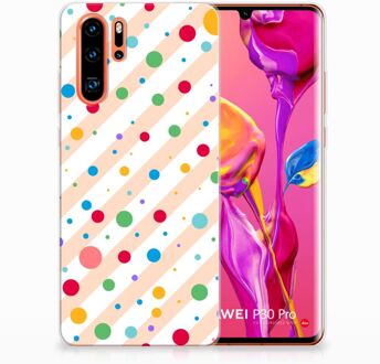 B2Ctelecom Huawei P30 Pro TPU Hoesje Design Dots