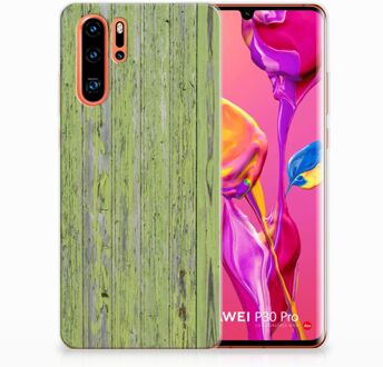 B2Ctelecom Huawei P30 Pro TPU Hoesje Design Green Wood