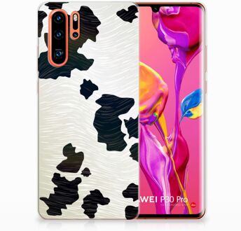 B2Ctelecom Huawei P30 Pro TPU Hoesje Design Koeienvlekken