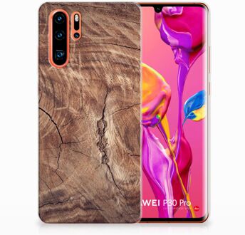 B2Ctelecom Huawei P30 Pro TPU Hoesje Design Tree Trunk