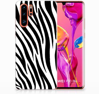 B2Ctelecom Huawei P30 Pro TPU Hoesje Design Zebra