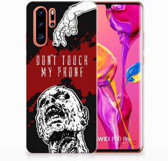 B2Ctelecom Huawei P30 Pro TPU Hoesje Design Zombie Blood