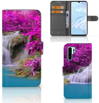 B2Ctelecom Huawei P30 Pro Uniek Boekhoesje Waterval