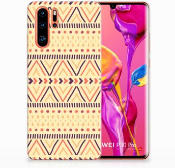 B2Ctelecom Huawei P30 Pro Uniek TPU Hoesje Aztec Yellow