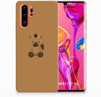 B2Ctelecom Huawei P30 Pro Uniek TPU Hoesje Baby Hyena