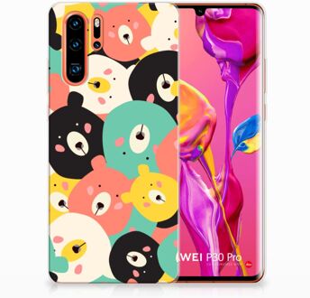 B2Ctelecom Huawei P30 Pro Uniek TPU Hoesje Bears