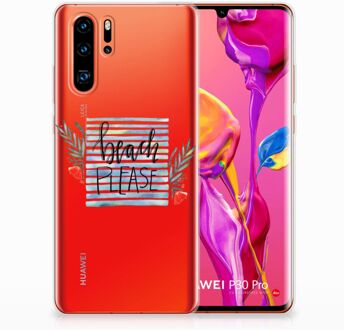 B2Ctelecom Huawei P30 Pro Uniek TPU Hoesje Boho Beach