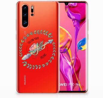 B2Ctelecom Huawei P30 Pro Uniek TPU Hoesje Boho Dreams